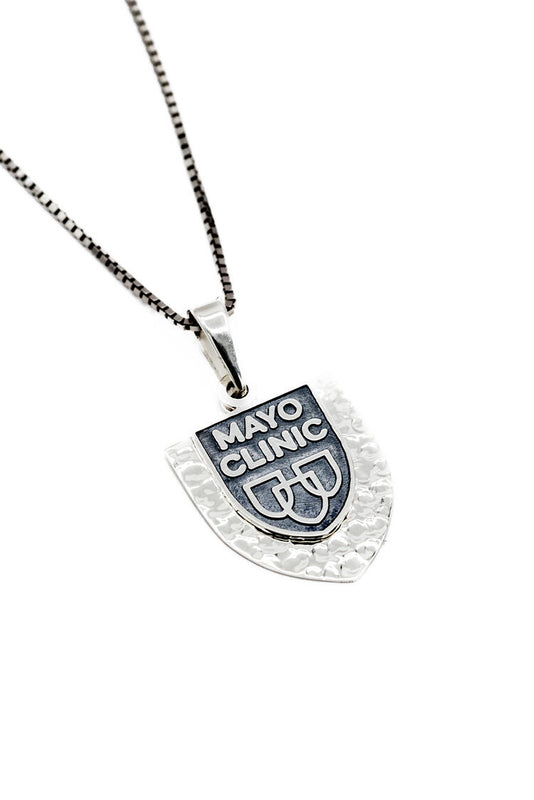 Duo Pendant, Peruvian sterling silver
