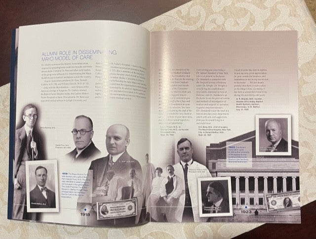 Mayo Clinic Alumni Association Commemorative Book - 100 Years