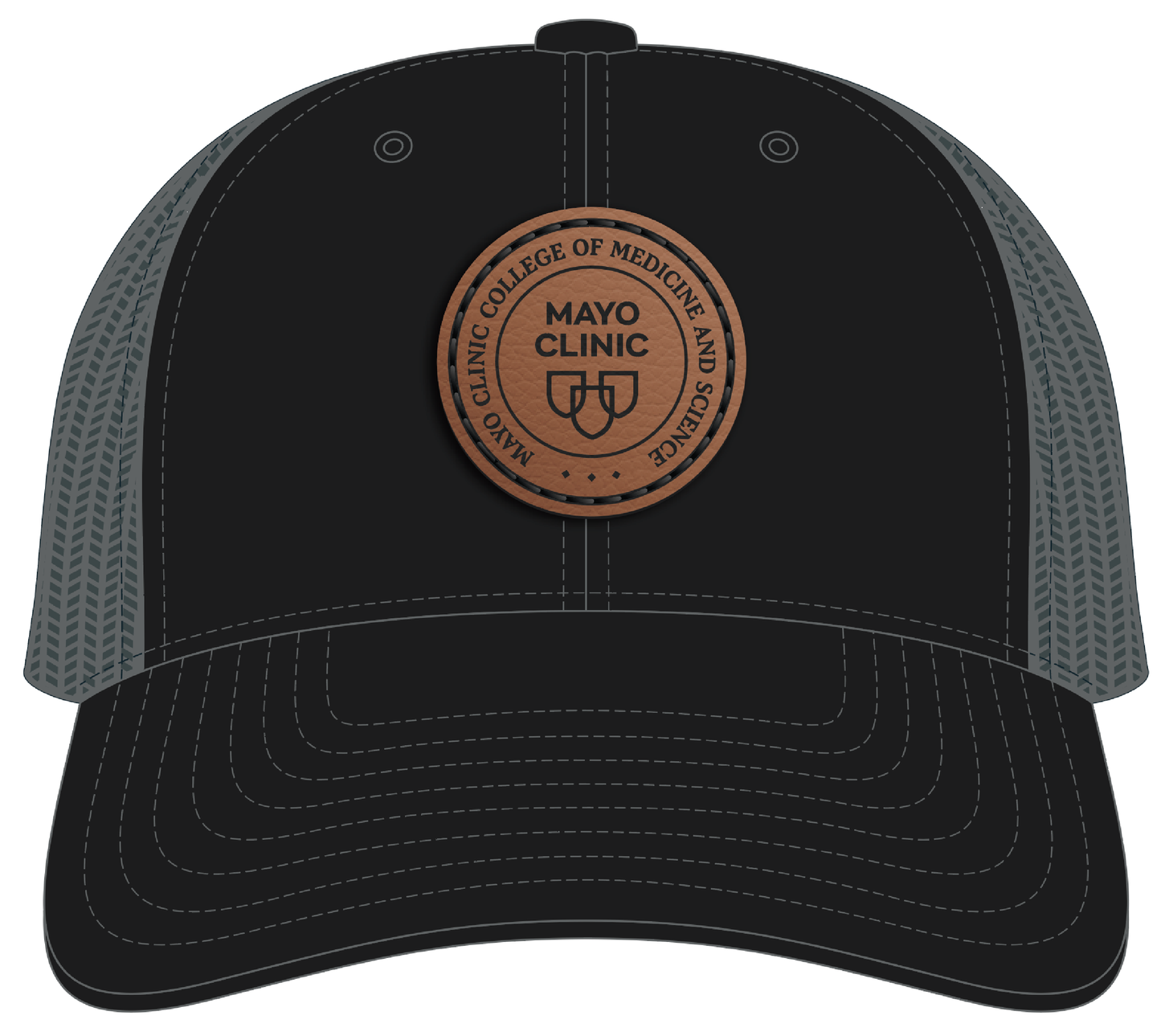 Cap, trucker with school logo