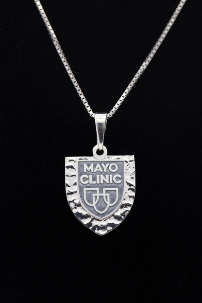 Duo Pendant, Peruvian sterling silver