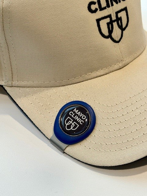 Golf ball marker hat clip