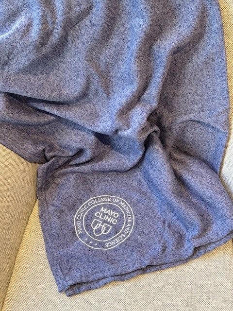 Blanket, fleece with MCCMS logo