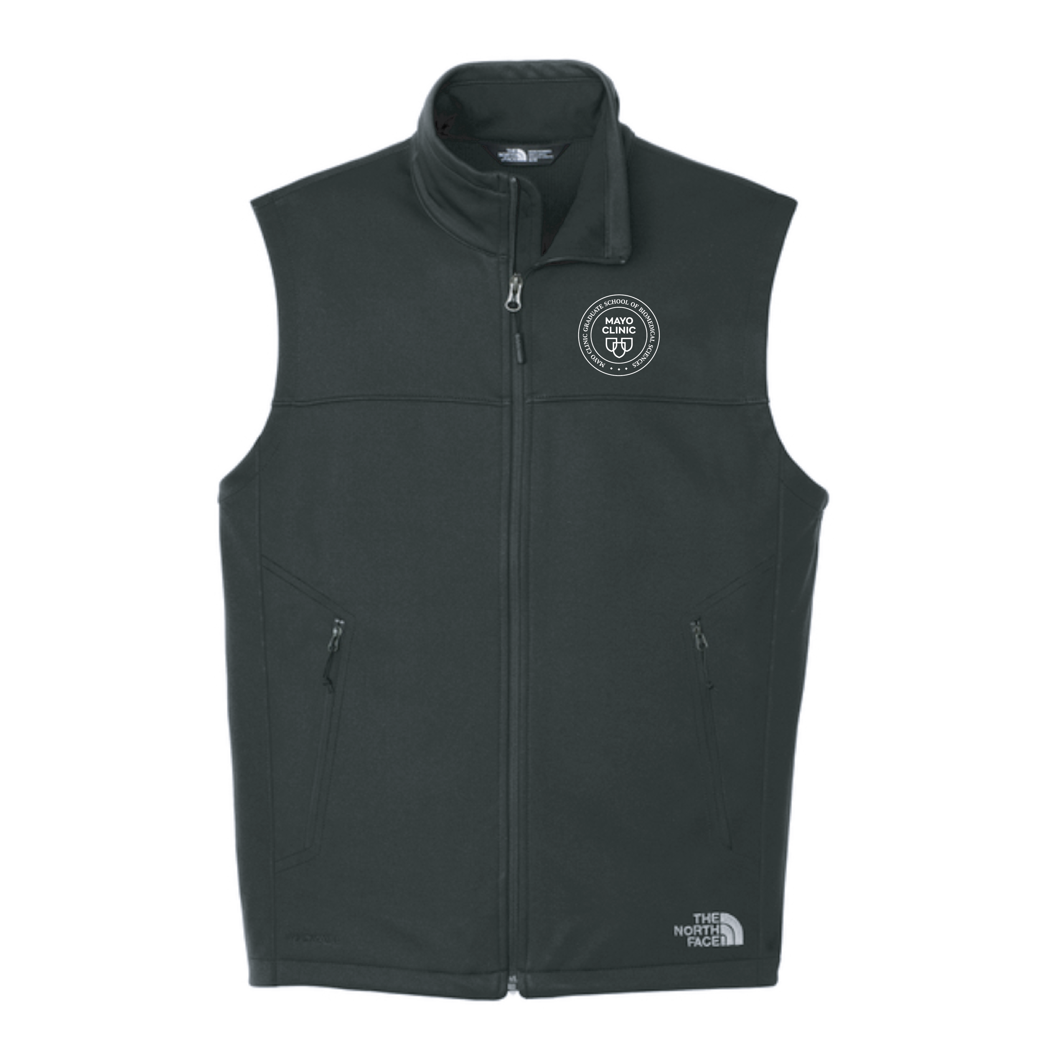 The North Face soft shell vest, Graduate School of Biomedical Sciences