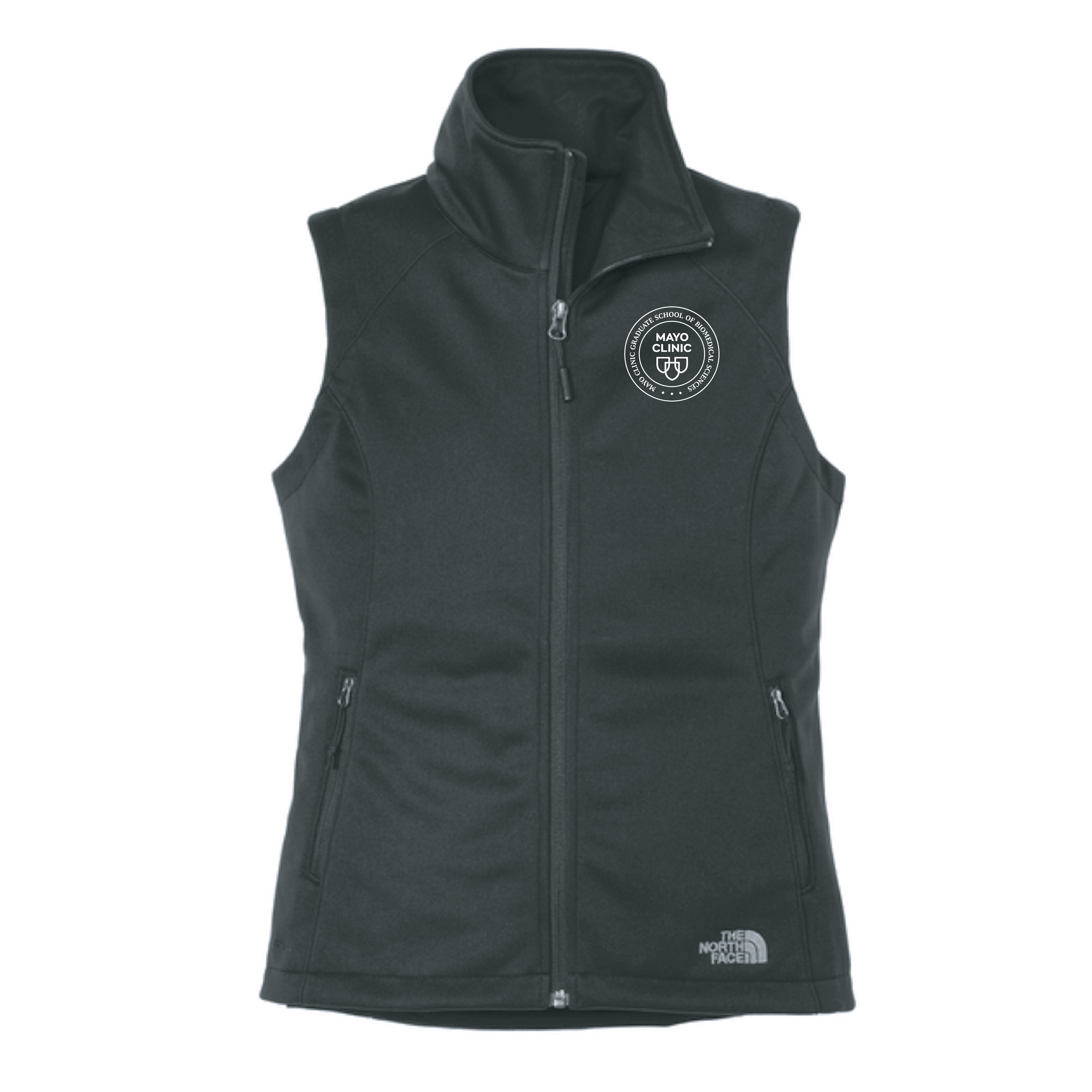 The North Face soft shell vest, Graduate School of Biomedical Sciences