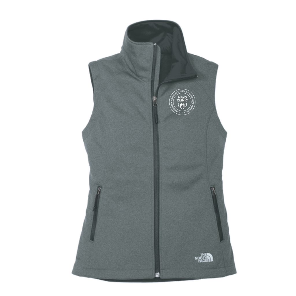The North Face soft shell vest, Graduate School of Biomedical Sciences