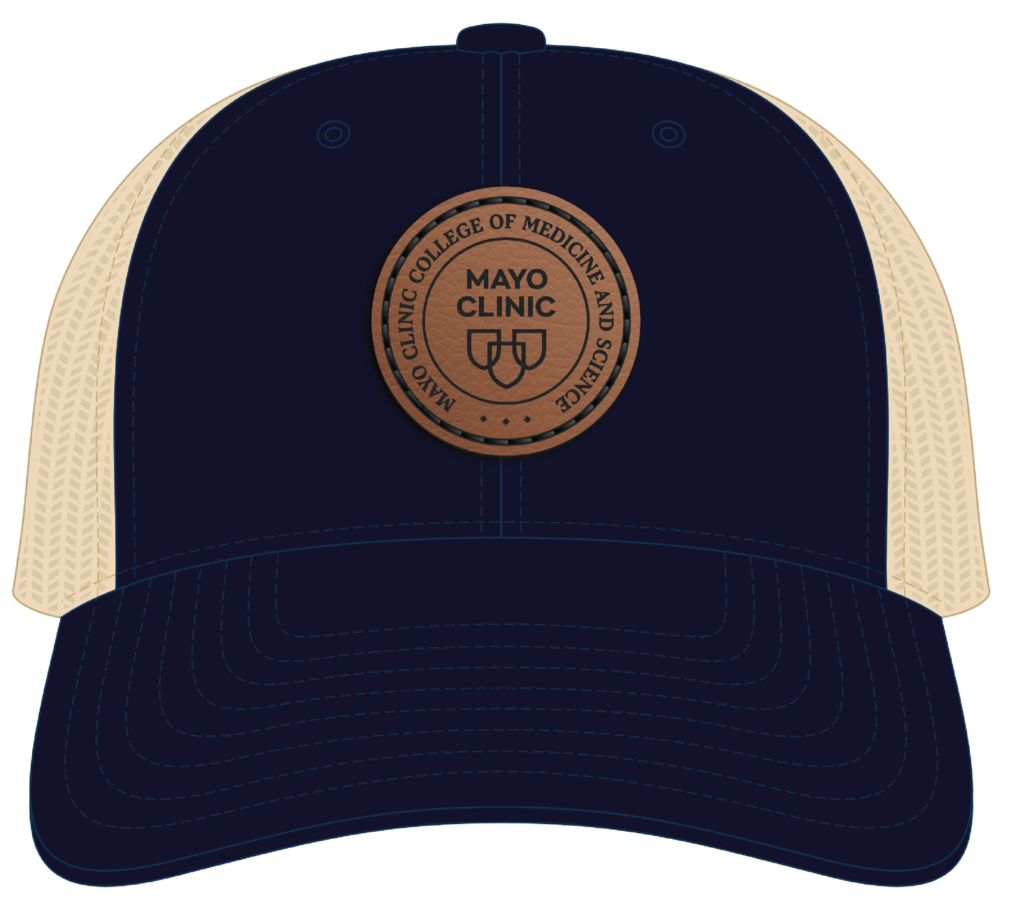Cap, trucker with school logo