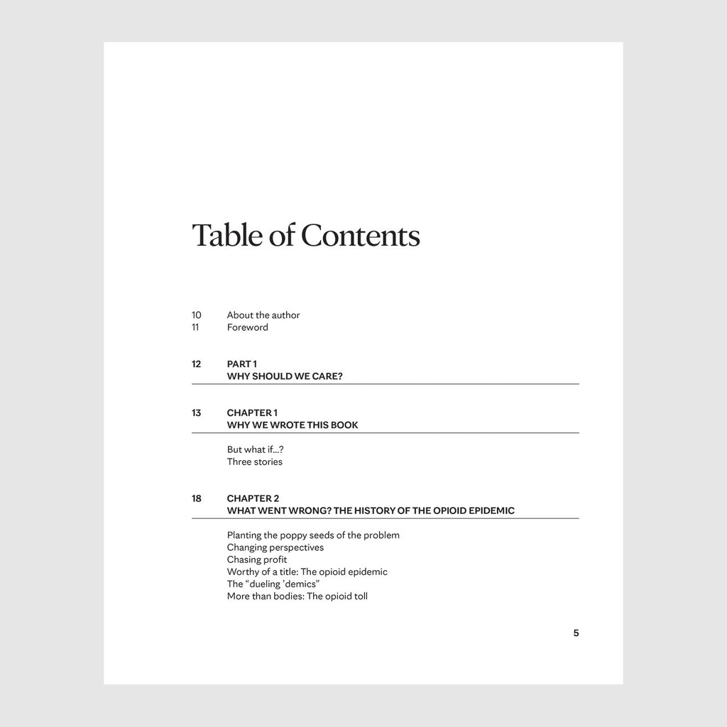 Book, Ending the Crisis