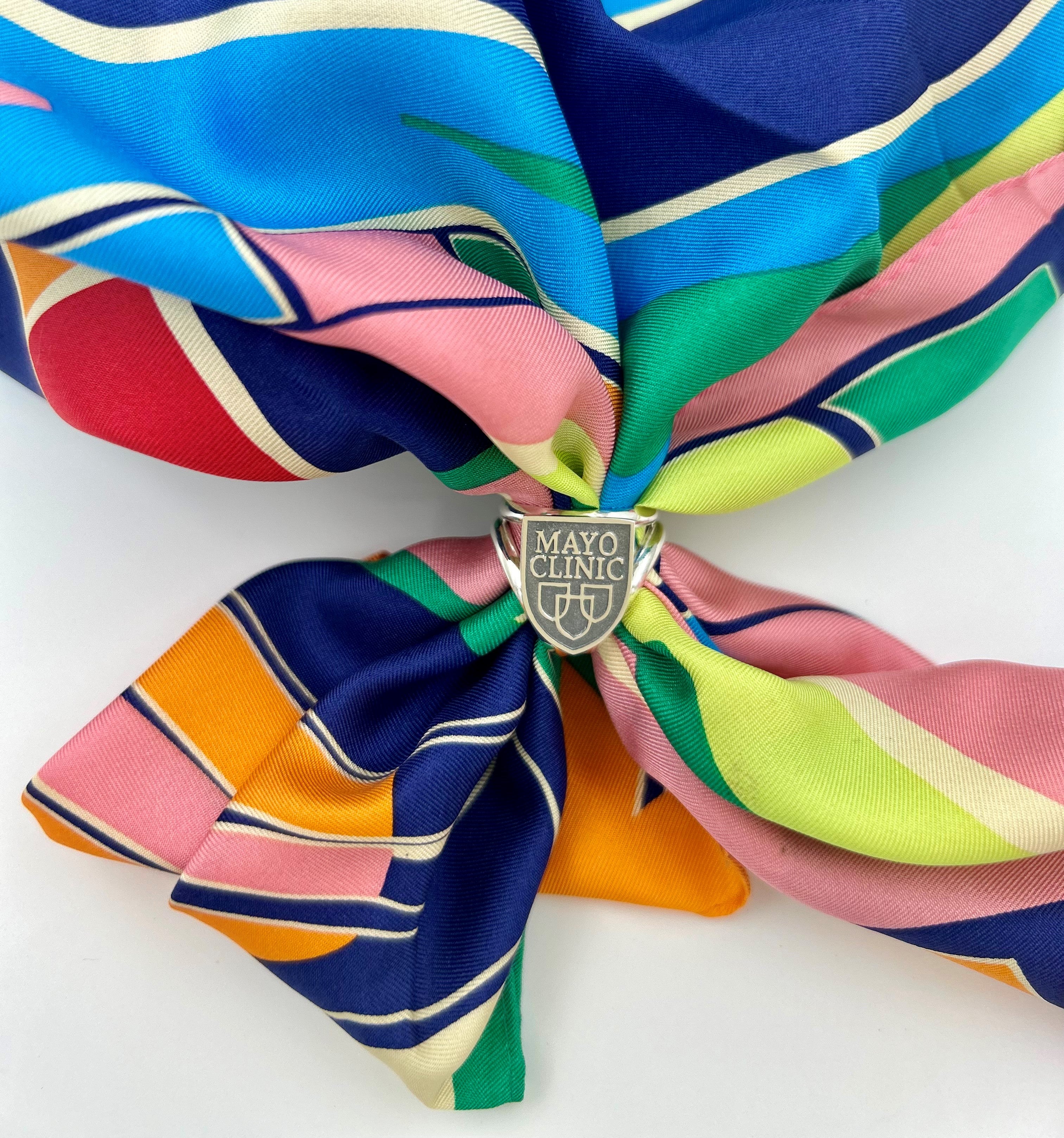 Scarf ring, Peruvian sterling silver