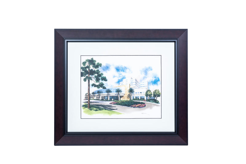 Watercolor framed prints