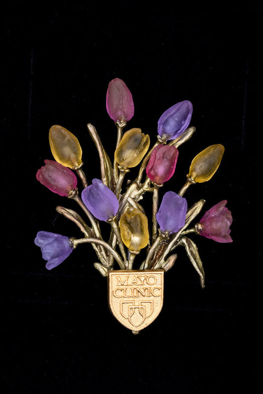 Brooch, Tulip