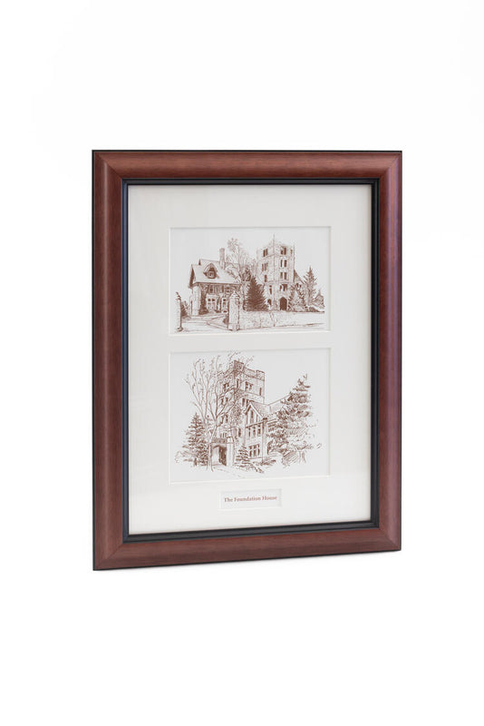 Sketches, framed prints