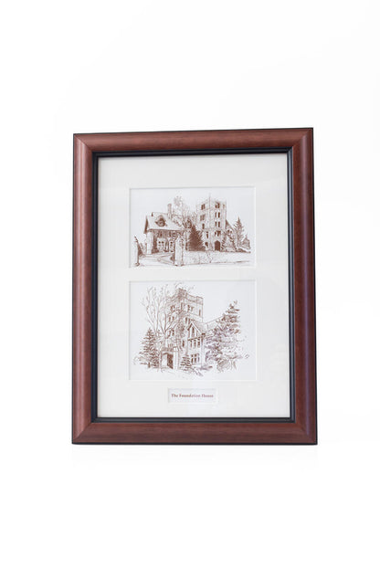 Sketches, framed prints