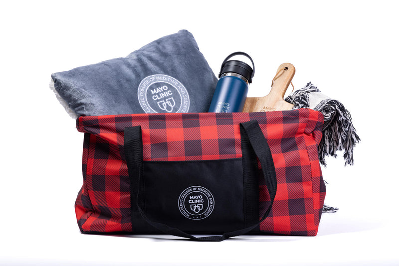 Tote, plaid