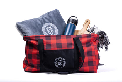 Tote, plaid