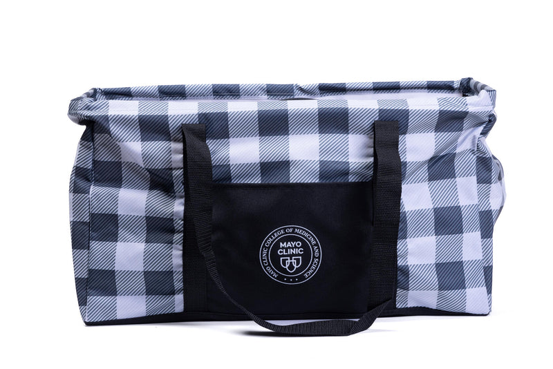 Tote, plaid