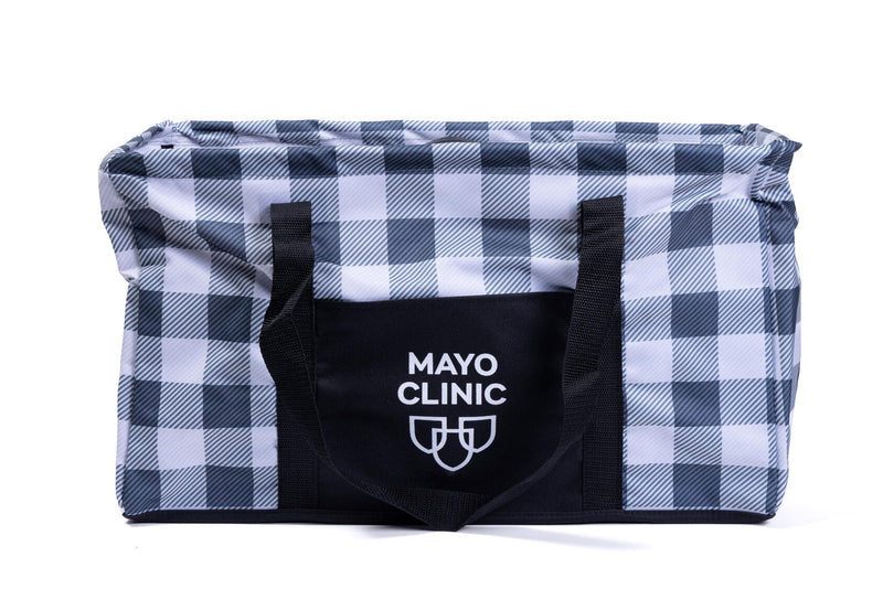 Tote, plaid
