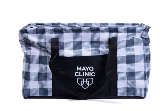 Tote, plaid
