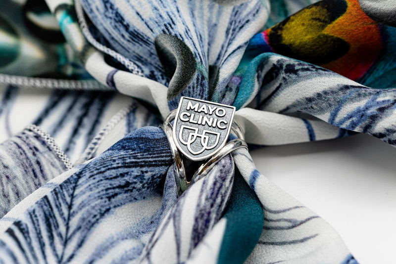 Scarf ring, Peruvian sterling silver