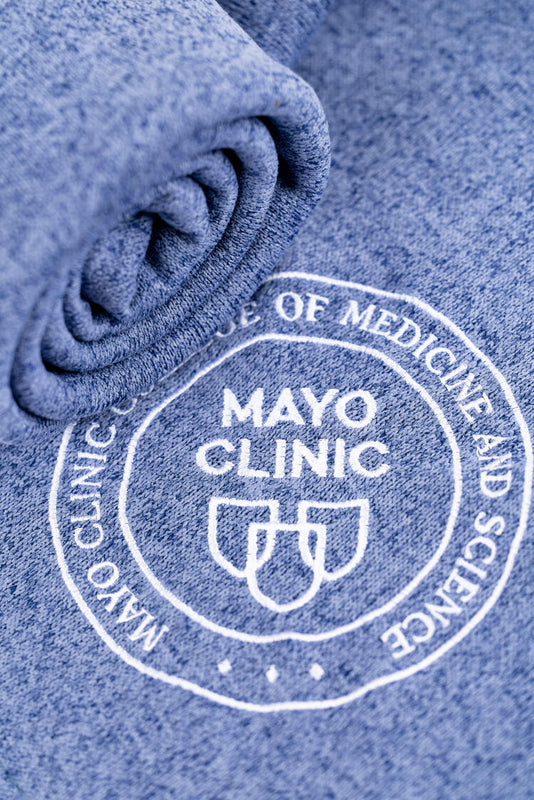 Blanket, fleece with MCCMS logo