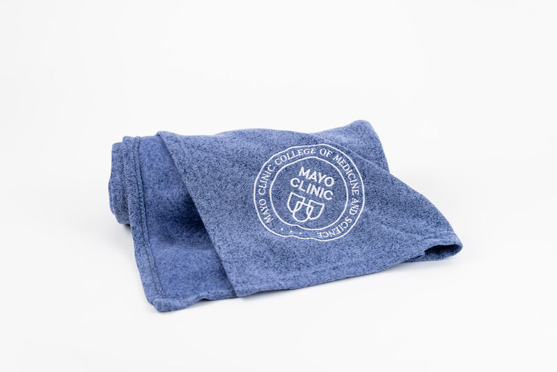 Blanket, fleece with MCCMS logo