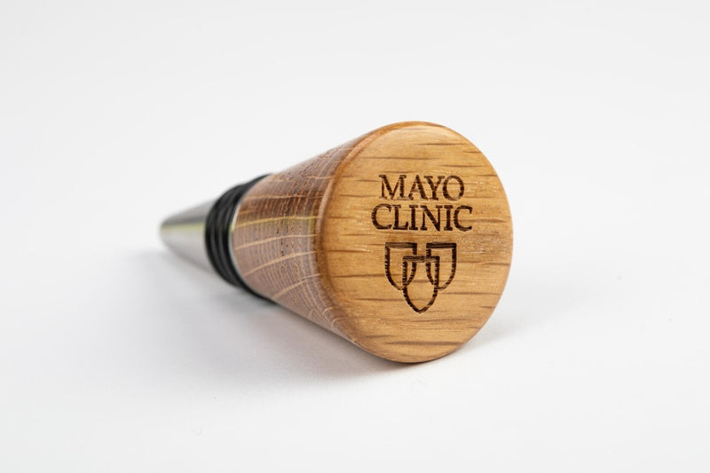 Mayo Heritage wood bottle stopper