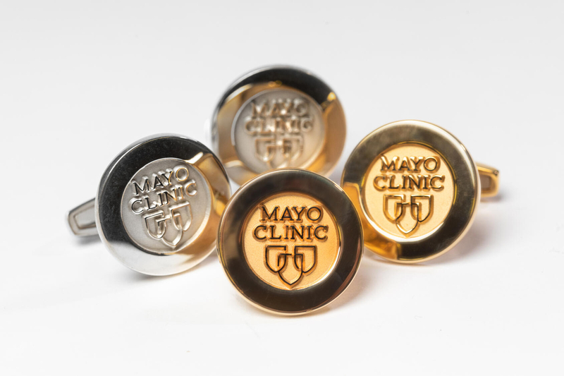 Cufflinks: Sterling Silver or 10K Gold