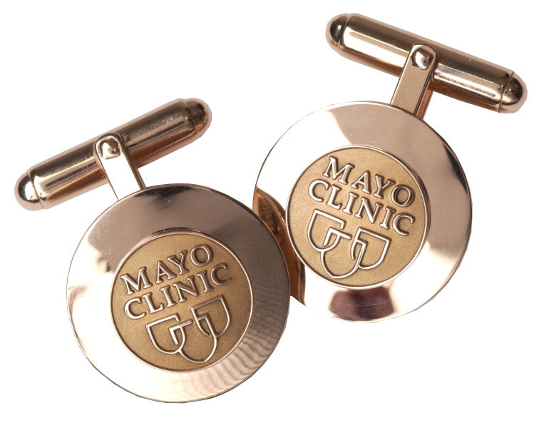Cufflinks: Sterling Silver or 10K Gold