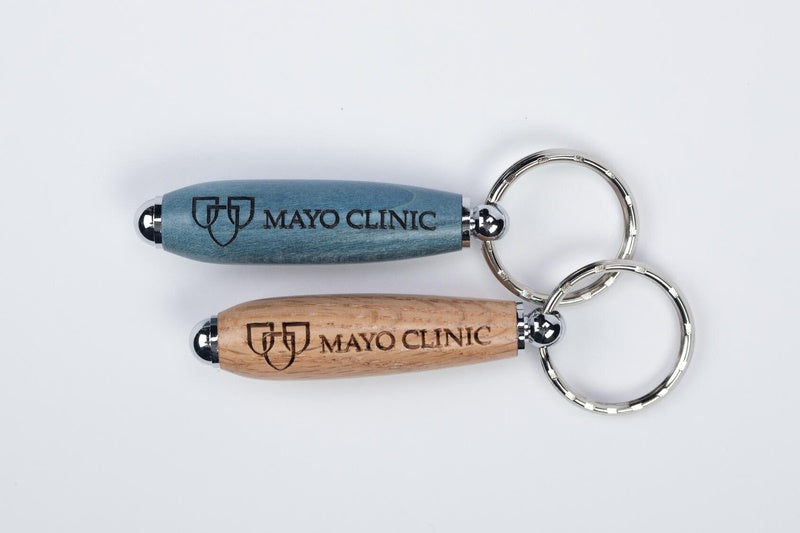 Mayo heritage wood key ring