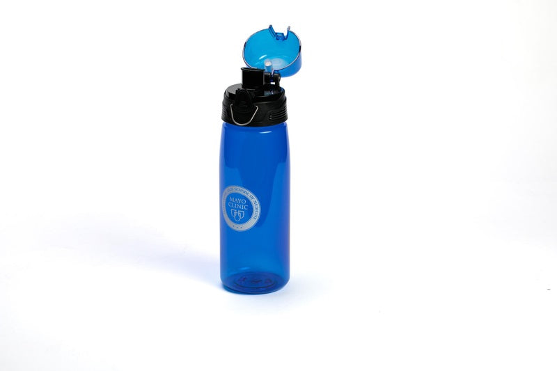 Water bottle, school logo
