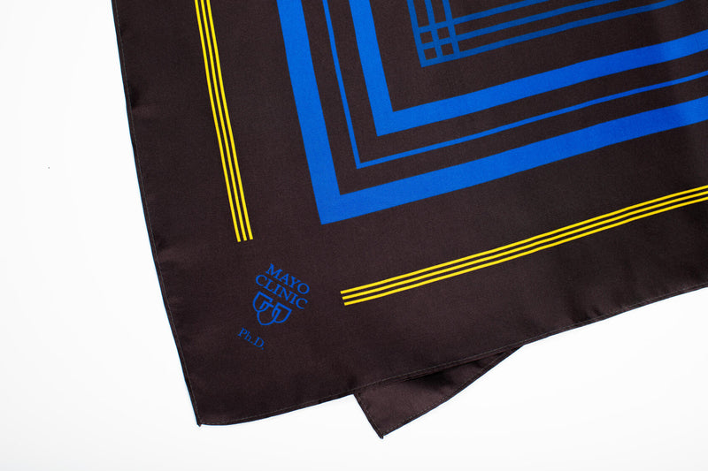 Scarves , imprinted Mayo Clinic logo
