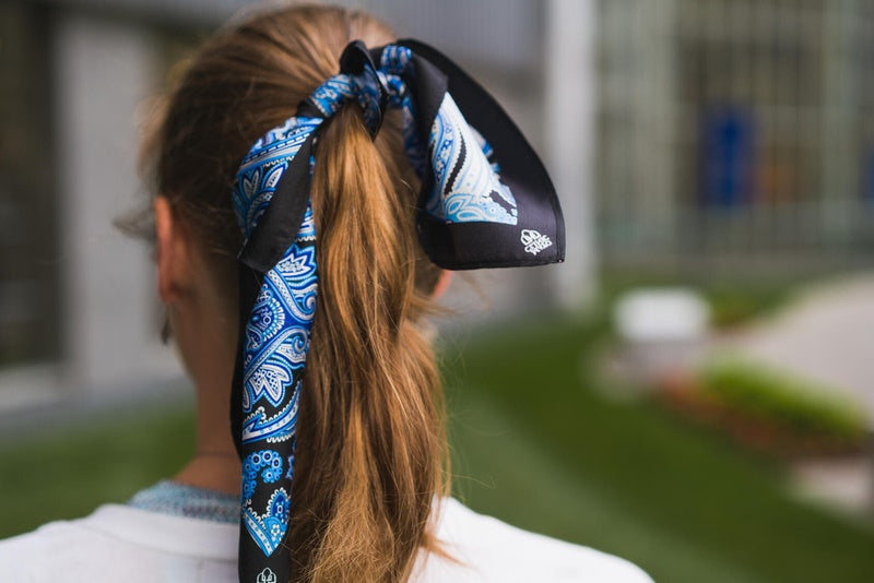 mcaa pocket square ponytail
